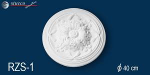 Stuck Rosette aus Styropor zur Deckengestaltung RZS-1 Stuck Rosette aus Styropor zur Deckengestaltung RZS-1