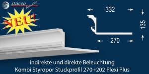 L-Profil für Kombi Beleuchtung LED Essen 270+202 PLEXI PLUS L-Profil für Kombi Beleuchtung LED Essen 270+202 PLEXI PLUS
